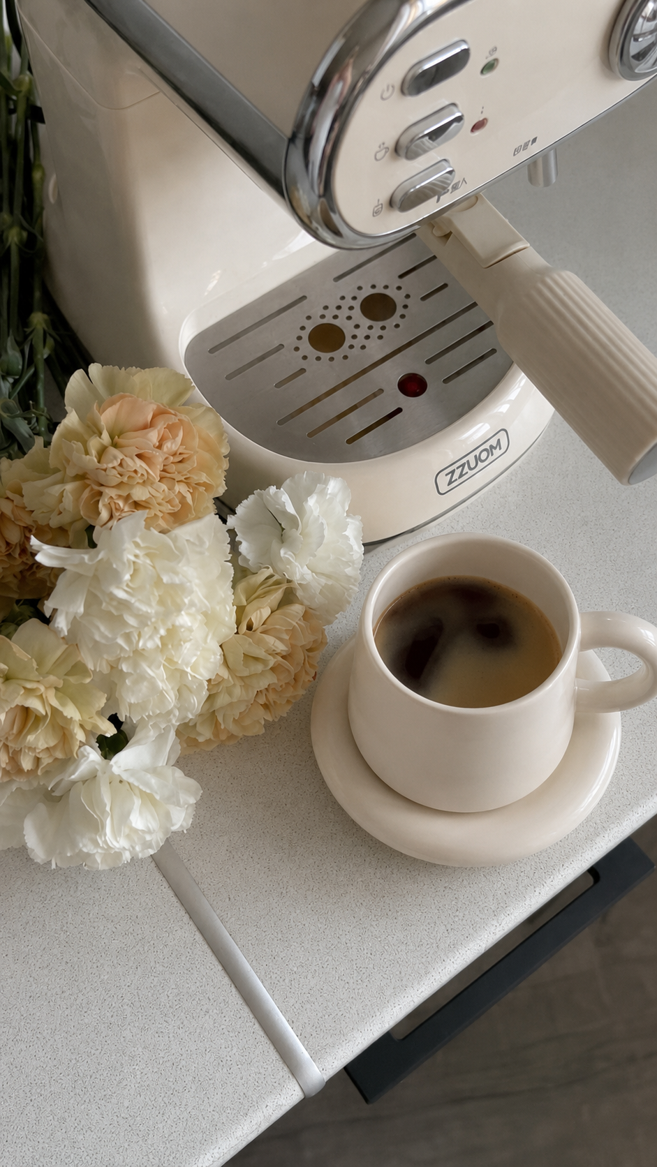 Aura Haze Mug & Saucer Set
