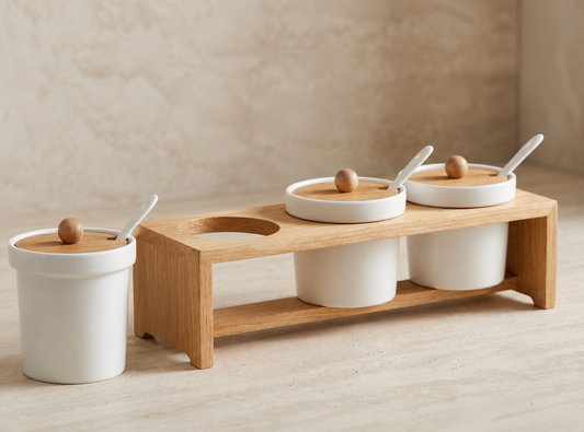 The Pantry Edit — Ceramic Canister Set