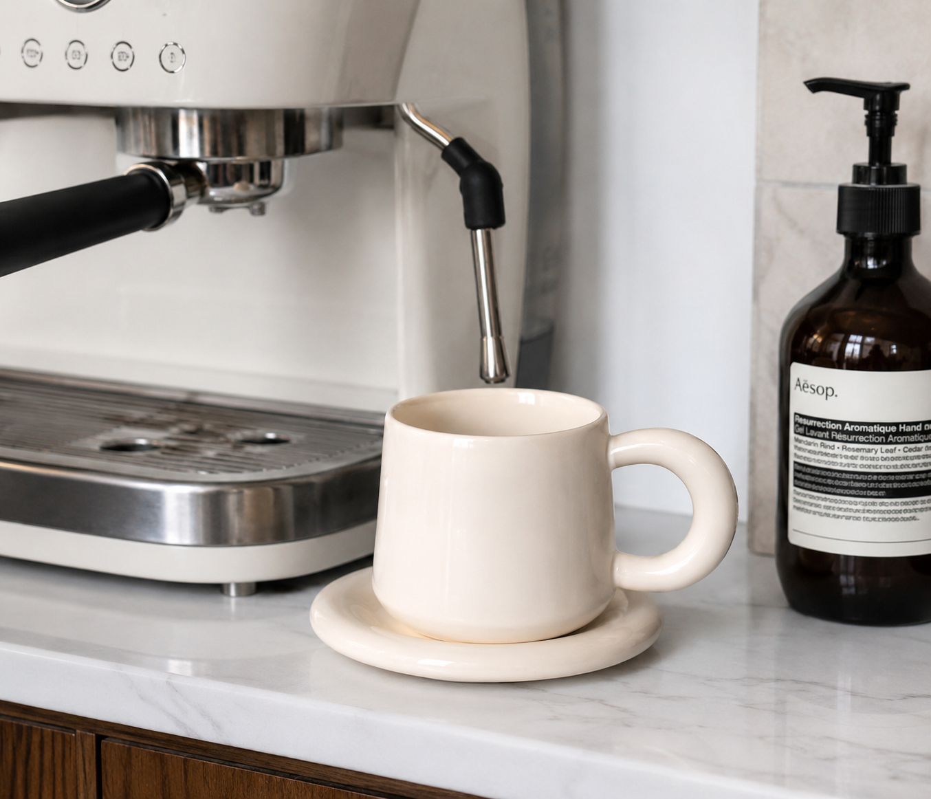 Aura Haze Mug & Saucer Set