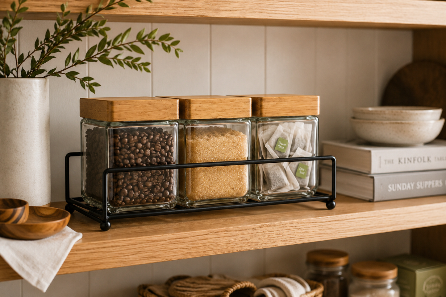The Pantry Edit — Glass Canister Set