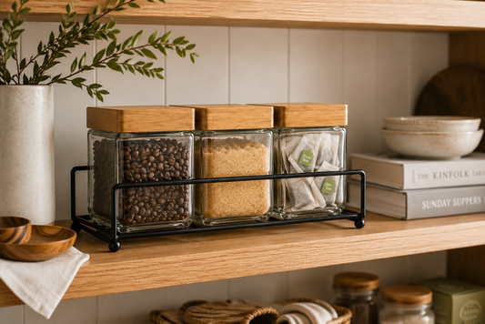 The Pantry Edit — Glass Canister Set