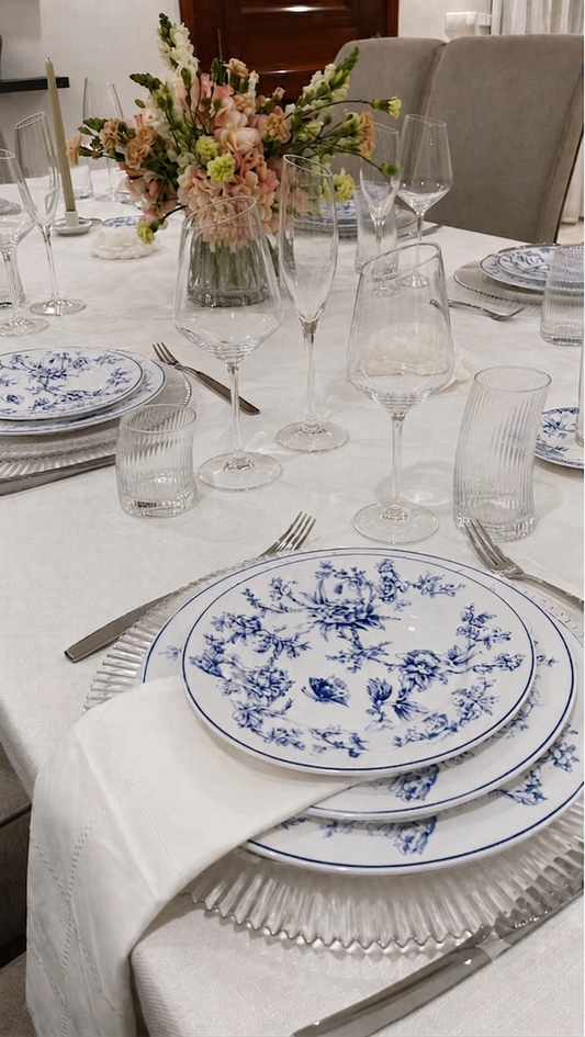 Azure Vintage Plates