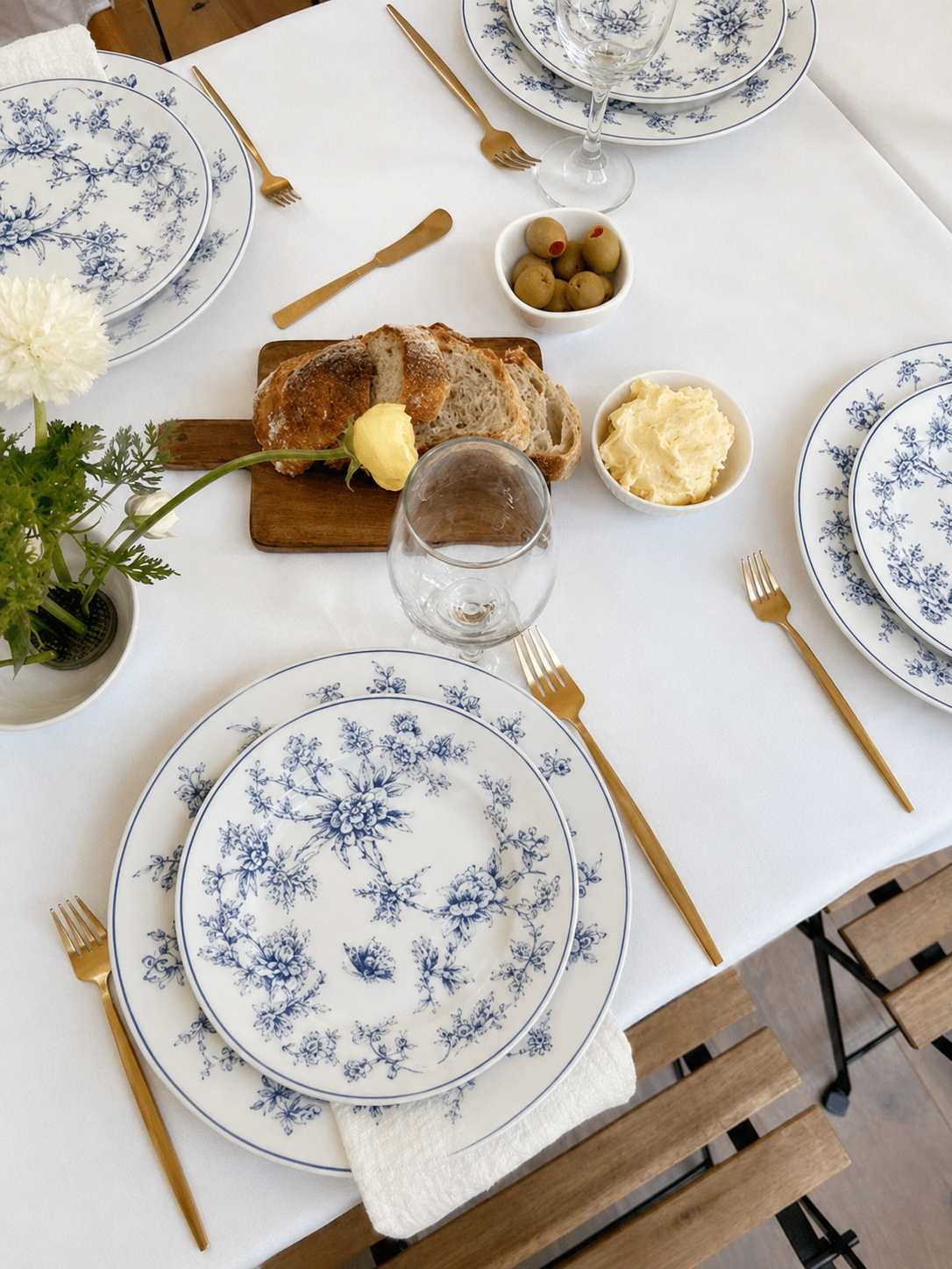 Azure Vintage Plates