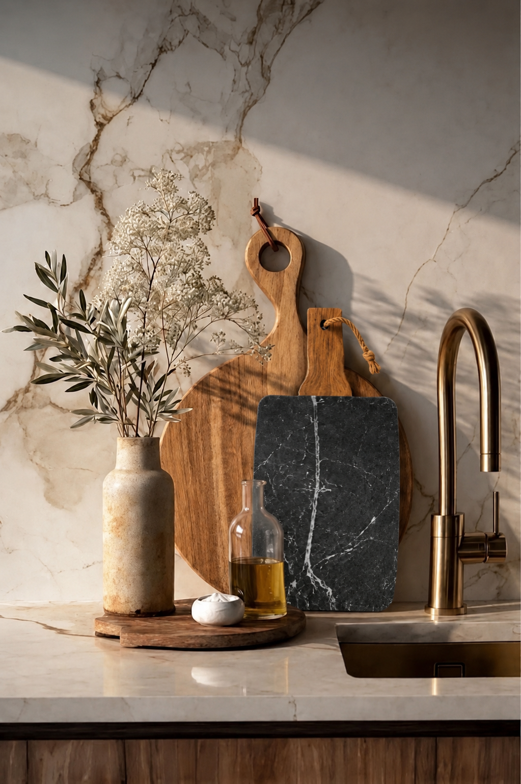 The Noir Marble Board