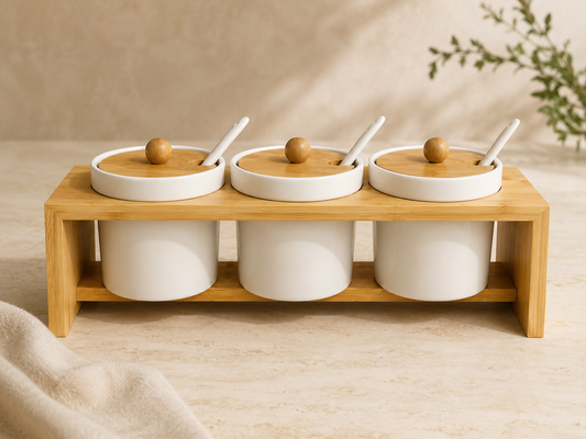 The Pantry Edit — Ceramic Canister Set
