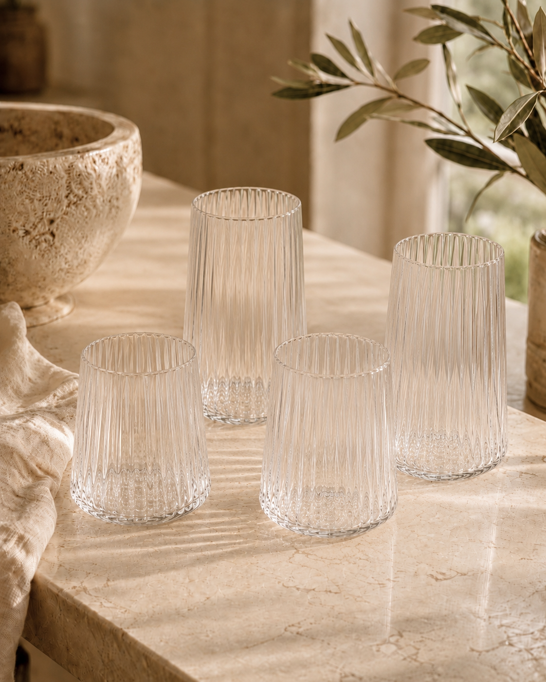 The Reve Glass Set — Set of 4