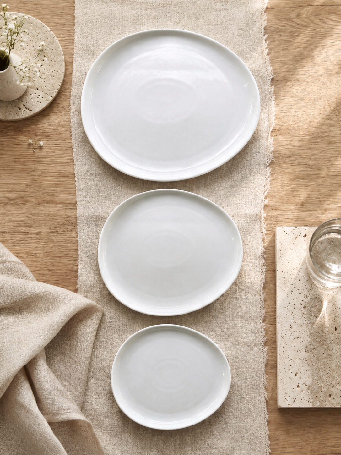 Essential White-The Oval Plate