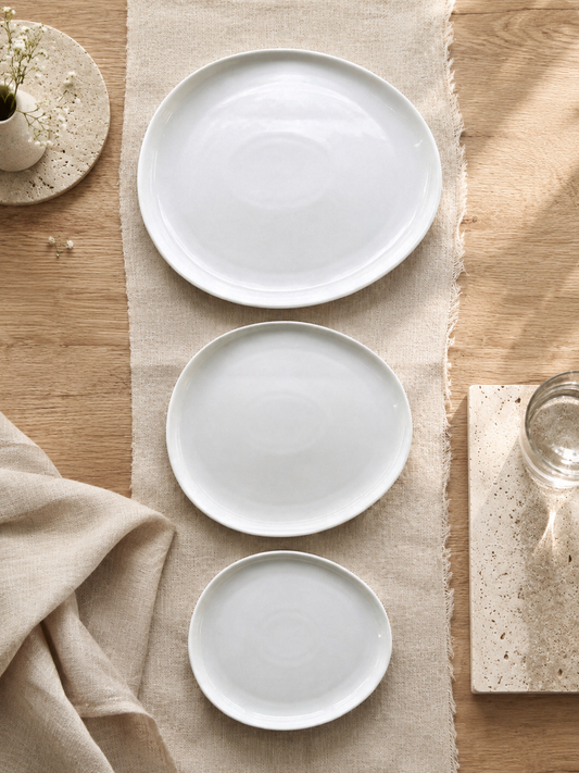 Essential White-The Oval Plate