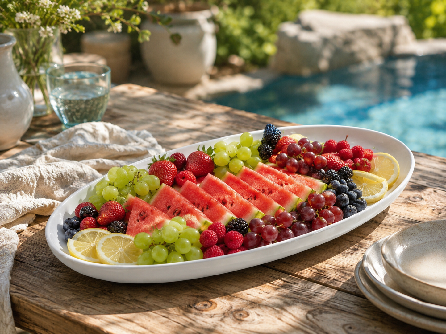 The Oval Platter — Essential White