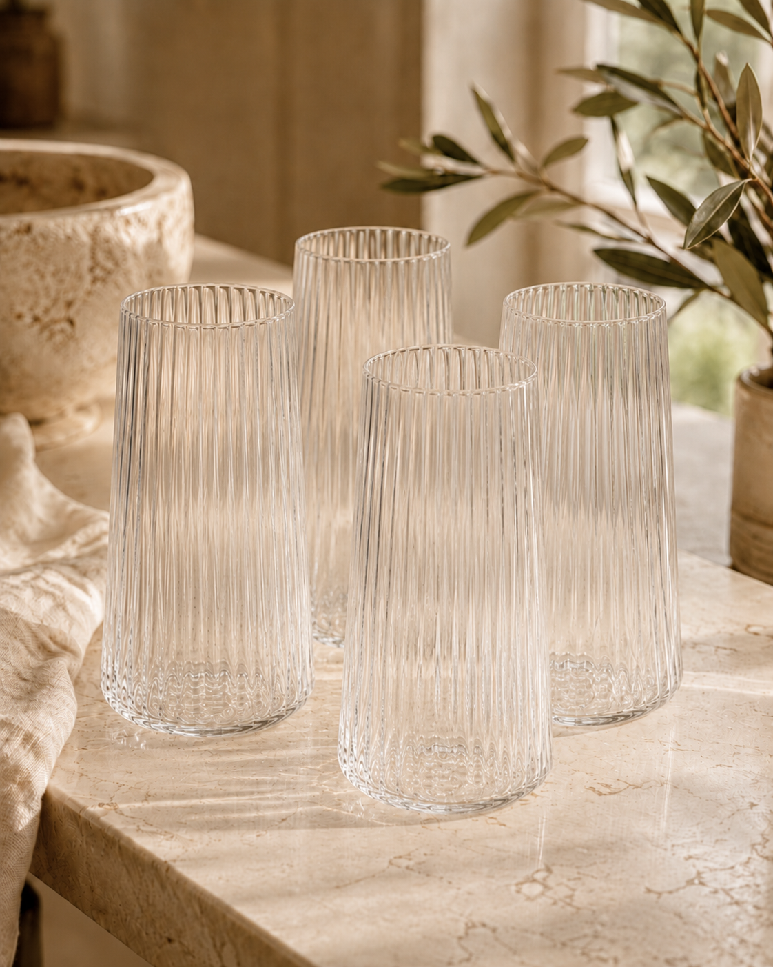 The Reve Glass Set — Set of 4
