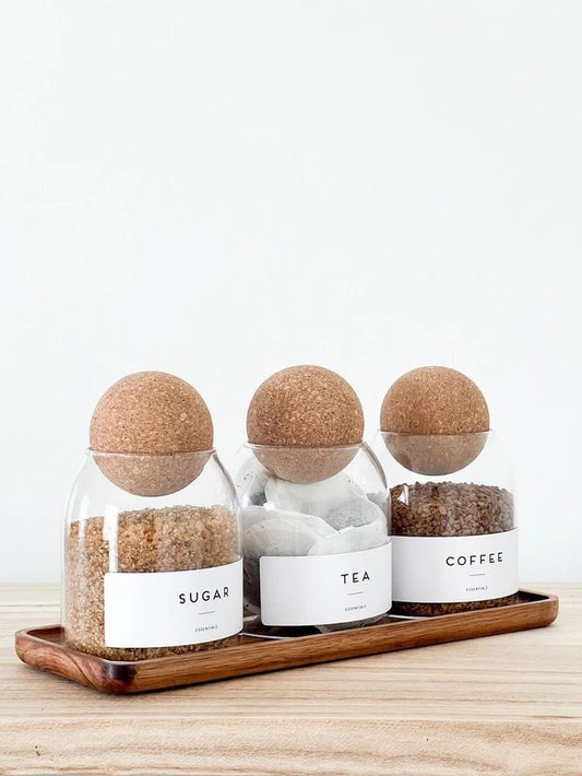 The Cork Orb Canister Set