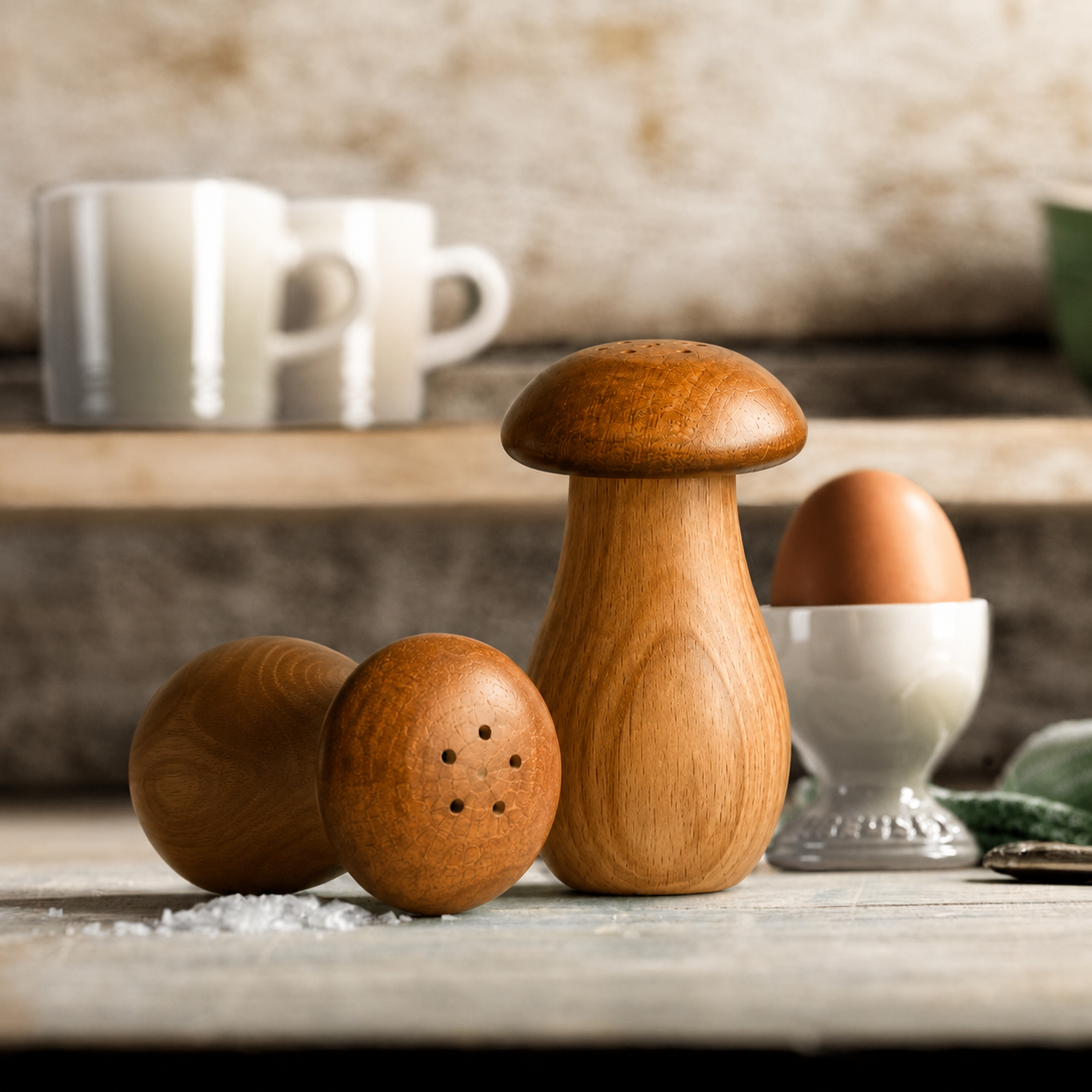 Acacia Mushroom Spice Mill