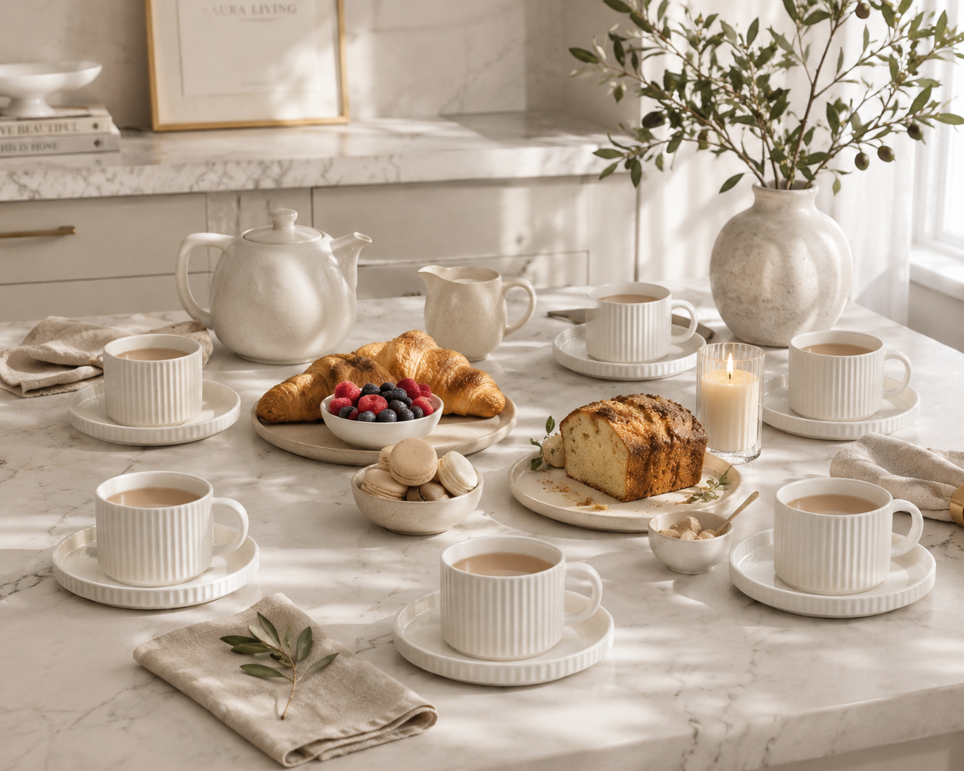 The Luna Tea Set — Set of 6