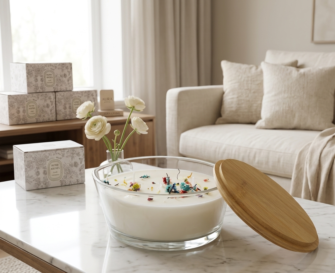 Amora Petals Scented Candle