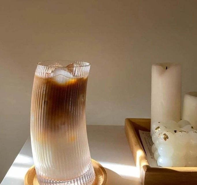 Flou — Ribbed Tall Glass Set